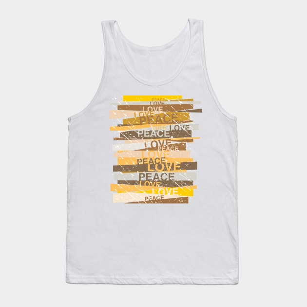 Peace and love Tank Top by helintonandruw